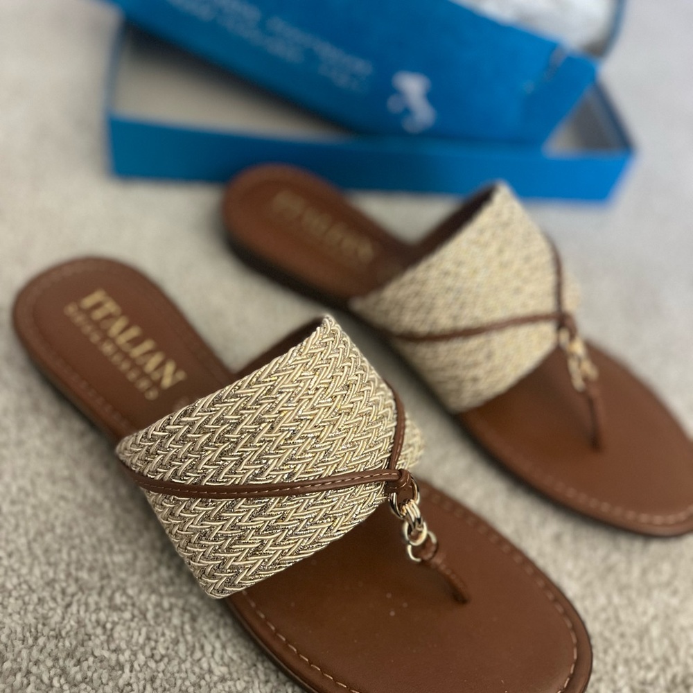 Italian Shoemakers Brown Sandals
